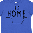 thumbnail image 4 of Inktastic It's Home- State of Iowa  Outline Distressed Text Boys or Girls Toddler T-Shirt, 4 of 5