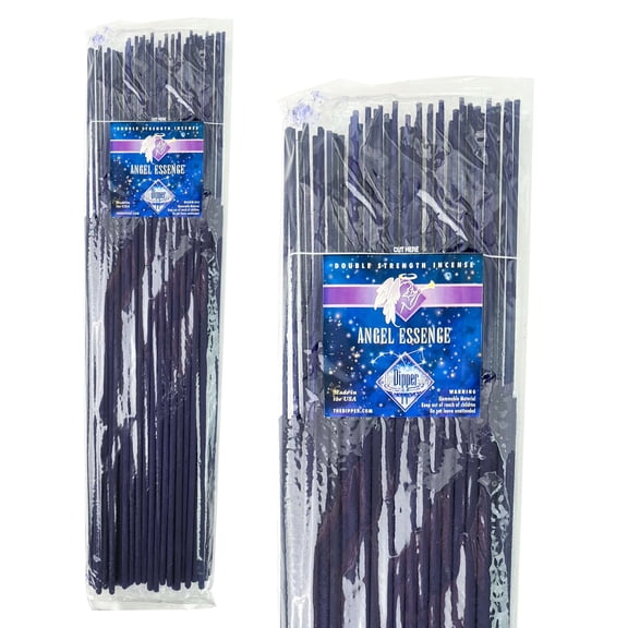 The Dipper 19" Jumbo Incense Sticks 50 Count Pack Double Strength - Angel Essence Scent