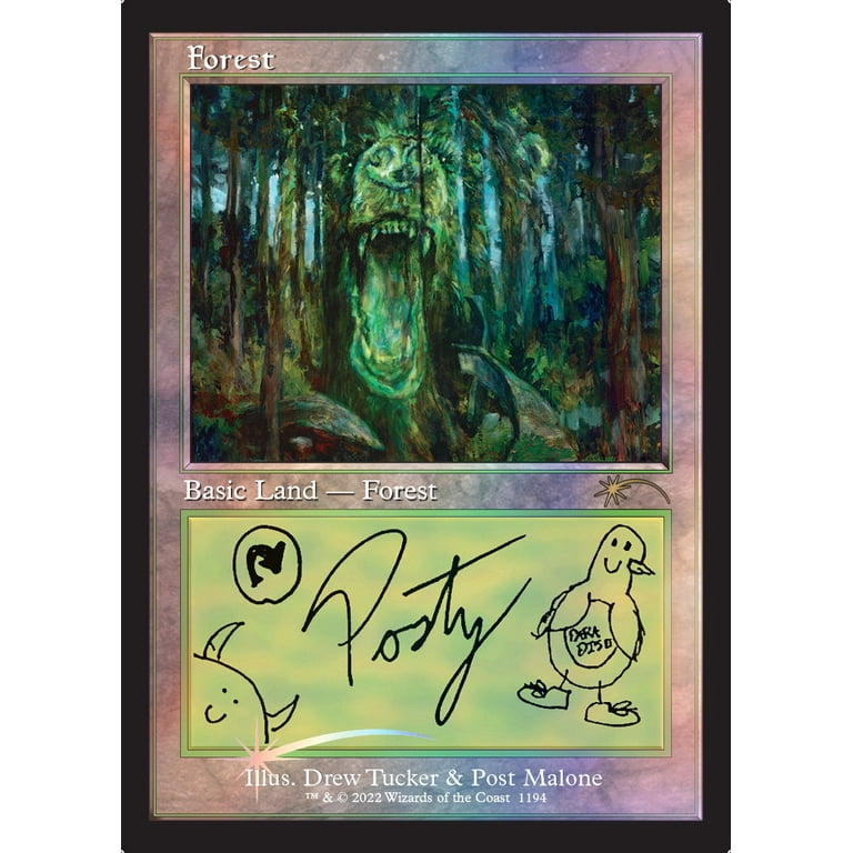 Secret Lair X Post Malone: The Lands - Traditional Foil Secret Lair X Post Malone: The Lands - Traditional Foil