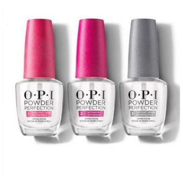 [3PACK] OPI Nail Dipping Powder Perfection - Essentials Combo Liquid Set Step 1 2 3 (Base,Activator,Top)