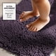 thumbnail image 4 of Juego de alfombras de baño Hearth & Harbor Chenille, color morado, 2 piezas, 4 of 9