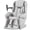 White, variant on JP3000 5D AI Deluxe Zero Gravity Massage Chair | AI Body Scan | Dual Heat Therapy | Full Body Stretch | 98 Massage Techniques | 38 Auto Programs | Made in Japan