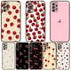 thumbnail image 2 of Funda de teléfono con cerezas para mujer, carcasa negra para Samsung Galaxy A70, A50, A51, A71, A52, A40, A30, A31, A90, A20E, 5G, a20s qiuyongming unisex, 2 of 2
