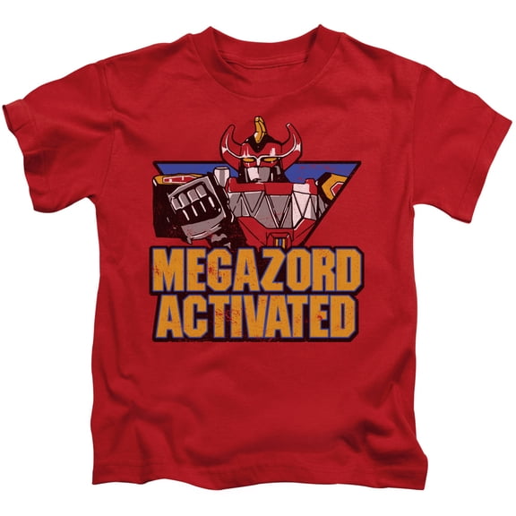 Power Rangers Megazord Activated Youth 18/1 T-Shirt Red