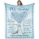 thumbnail image 1 of LHSHID Gifts for 10 Year Old Girl10 Year Old Girl Gift Ideas from Parents Grandparents Sister FriendsBest Birthday Gift for 10 + Year Old Girl10th Birthday Decorations for Girl Blanket 30"x40", 1 of 7