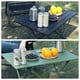 thumbnail image 3 of Foldable Compact Table for Camping Outdoor Travel Beach Table Aluminum Folding Table with Carry Bag, 3 of 5