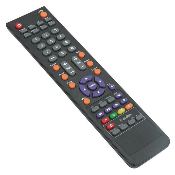 142022370010C Remote for SCEPTRE TV E165BV-MQ E205BD-SMQC X325BV-FMQC E32 E246