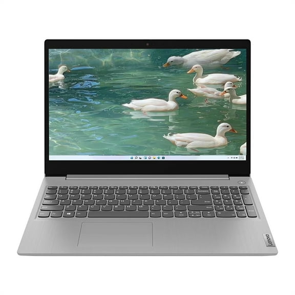 Lenovo Ideapad 3i, 15.6" FHD (1920 x 1080) Anti-glare Display, Intel Core i3 1115G4 up to 3.00 GHz, 4GB DDR4 RAM, 128GB M.2 NVMe SSD, Webcam, Bluetooth, Windows 11 S, Platinum Gray