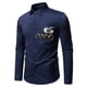 thumbnail image 1 of Seeotter Men's Casual Dress Shirt Long Sleeve Regular Fit Business Button up Shirt, 1 of 7