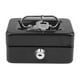 thumbnail image 2 of Contenedor de Seguridad de de Almacenamiento Del Guardia Seguro Del Efectivo de La Cerradura para sterio Del Interior Negro CUTICAT Caja de contenedor de metal, 2 of 8
