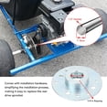 thumbnail image 3 of Vaya Al Cubo de la Rueda Dentada de Kart, Un Adaptador de Freno de Freno de Tambor Trasero Anti -impacto de 1 Pulgada Con Llave de 1/4 Pulgadas para mini bicicleta, 3 of 7
