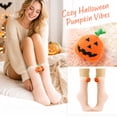 thumbnail image 2 of Halloween Mid Calf Sleep Socks for Women Coral Fleece Plush Warm Fuzzy Socks with Festive Detail Ultra Soft Cozy for Indoor Cold Weather and Nighttime Relaxation Pink, 2 of 6