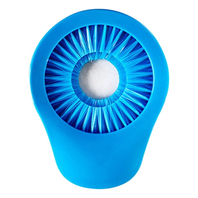 Bewildely Cepillo de limpieza Manual para de ñame de maíz vegetal, cepillos antideslizantes de de 360 grados, suministros de fregador Suministros de limpieza para el hogar Azul Bewildely HA059396-02