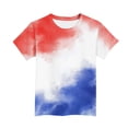 thumbnail image 4 of Hihipz Toddler Boy's Independence Day Tee America's 250Th Anniversary Tie Dye Short Sleeve Crew Neck Patriotic T-Shirt, 4 of 5