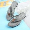 thumbnail image 5 of 2024 New Women's Slippers Men's Slippers Memory Foam Slippers Men Flip Flops Summer Beach Men Shower Slippers Sandals Flat Shoes Mens Slippers Size 12 Wide Width Mens Slippers Size 11 Slippers Mens, 5 of 5