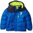 thumbnail image 1 of Boys' Puffer, Blue Tile/NVY, 4, 1 of 2