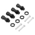 thumbnail image 3 of Adaptateur de Moyeu Hexagonal d'Extension de Roue, Adaptateurs d'Entraînement de Moyeu Hexagonal de Roue Durables en Alliage d'Aluminium Apparence Exquise pour 1/10 hors Route Voiture RC Noir, 3 of 8