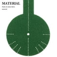thumbnail image 3 of FUEENIRVA 3Pcs Pool Table Aiming Mat Cotton Material Billiard Aim Aid for Accurate Shot Training, 3 of 6