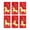 red, variant on Meggemo Year of the Horse Red Envelopes 6 Pack for Lunar New Year Good Luck Money Gifts Festive Celebration Traditional Design