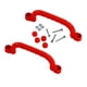 thumbnail image 4 of 2 piezas de accesorios para áreas de juegos, barras de agarre para casita de juegos, con tornillos, juego de escalada rojo, 4 of 9