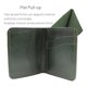 thumbnail image 5 of Cartera Hombre Piel Genuina Pull Up Ligero Curvas verde, 5 of 11