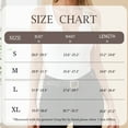 thumbnail image 3 of VICHVVY Women Tank Tops V Neck Summer Slim Slim Stretch Workout Sleeveless Tops Ribbed Racerback Blouses White Large, 3 of 7