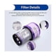 thumbnail image 5 of 4 Pack V12 Filters Replacement for V12 Slim Vacuums and V12 Detect Slim Vacuums, Part No.971517-01, 5 of 5