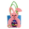 thumbnail image 1 of Bolso de Pascua Bolsa de Pascua Bolsa de Compras Bolsa de Favor de Fiesta Bolsa de Mano Duradera Cubo de Caramelos para Festival de Navidad Niños Niña Estilo A, 1 of 8