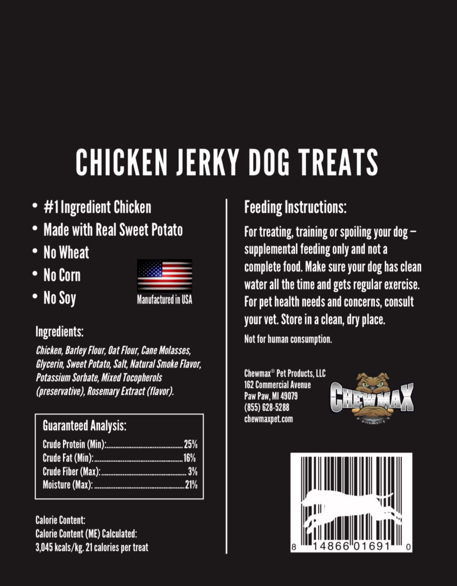 Chicken Jerky: Case of 8
