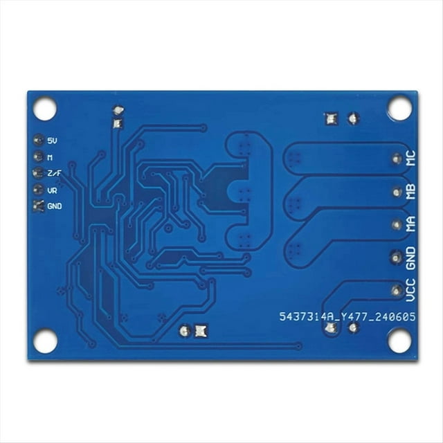 Módulo de Placa de Controlador de Motor JY02 DC Placa de Controlador de Motor Hall Sin Escobillas Modo de Conducción SPWM Módulo de Entrada de 12-37 V