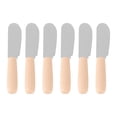 thumbnail image 1 of MasteelfCA 6pcs Stainless Steel Plastic Handle Butter Silicone Kitchen Utensil Set Cooking Tools(Plastic Handle), 1 of 7