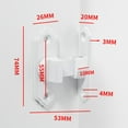 thumbnail image 3 of Bgsha 90 Degree Stainless Door Latch Sliding Screen Door Latch Barn Door Lock Hasp, 3 of 9