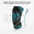 thumbnail image 5 of RuiJiao Breathable Nylon Knee Support Strap - Lightweight, Adjustable Sports Knee Brace for Basketball, Football, Running, and Fitness - Unisex Knee Protection Gear, 5 of 9