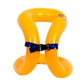 thumbnail image 3 of Flotador Inflable Tipo Chaleco De Natación Con Hebilla Ajustable Para Entrenamiento, Doble, Amarillo, Talla XL Amarillo XL, 3 of 9