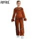 thumbnail image 2 of Traje nativo para niños, Top de manga larga con pantalones y conjunto de cintura, traje indígena, traje con flecos para niños indios, disfraz de Cosplay, 2 of 5