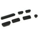 thumbnail image 5 of Paquete de 7 tapones antipolvo para Pro 15,4'' n. degree 1 Negro, 5 of 5