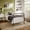 Black, variant on iNSPIRE Q Gabrielle Twin Metal Platform Bed, Black