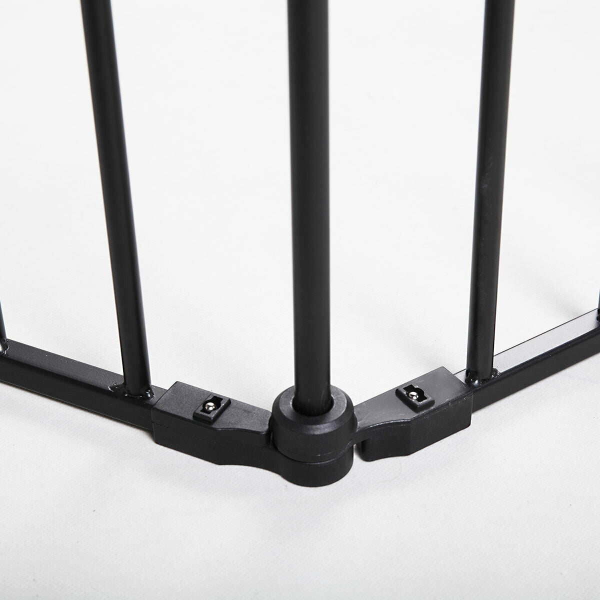 Kepooman 6 Panel Safety Kids Play Yard, Lightweight Panel Playpen Fireplac Fence with Gate for Toddler Child Pets - Black Kepooman 6 Panel Safety Kids Play Yard, Lightweight Panel Playpen Fireplac Fence with Gate for Toddler Child Pets - Black
