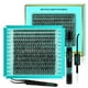 thumbnail image 1 of Kit de extensión de pestañas AMZGIRL Lash Clusters D Curl, 1 of 7