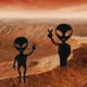 thumbnail image 2 of Enchufe espacio exterior enchufe de Alien Linda de piezaza patio decoración libre jardinería estatua shamjiam Alienígena espacial, 2 of 8