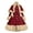 Red, variant on Winter Clearance!Brilliant Fleece Jackets for Women Zipper Women's Long Sleeve Woolen Jacket Bow Cape Set Outwear Stitching Coat Red S