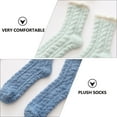 thumbnail image 2 of MOKKHNB 7 Pairs Women's Slipper Socks Assorted Color Polyester, 2 of 8