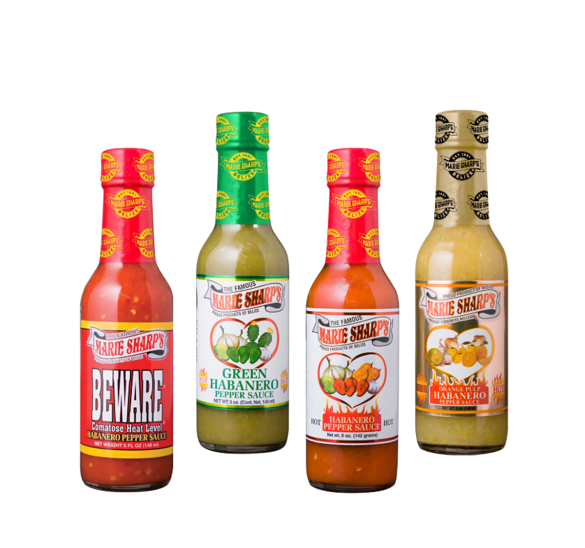Marie Sharp's BEWARE Comatose Habanero Hot Sauce - Extreme Heat, 5 Oz, All-Natural (Belize)