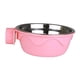 thumbnail image 3 of Cuenco para perros y cachorros, comedero para agua y comida, cuenco para mascotas para conejos, hurones y gatos. rosa, 3 of 9
