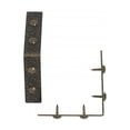 thumbnail image 3 of Dritz Home Textured Right Angle Corners, Small, 3 Packs, Antique Brass, 3 of 5