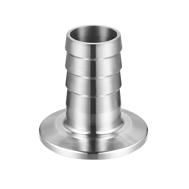 Adaptador de Manguera con Abrazadera, Flange de 1.575" a Ajuste de Barb de Manguera de 7/9"