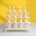 thumbnail image 4 of 1-5 Layers Wooden Ladder Rack Acrylic Multi-layer Ladder Display Rack, 4 of 10