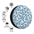 thumbnail image 4 of Pofeuu Winter Knit Hat and Socks Print Spare Tire Wheel Cover for Car Truck SUV Camper Universal Fit Spare Tire Cover RV Spare Tire Covers-15 inch, 4 of 6