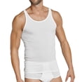 thumbnail image 2 of SCHIESSER Unterhemd - Original Doppelripp, Sport-Jacke, ärmellos Blanco-3XL (XXX-Large), 2 of 3