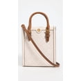 thumbnail image 2 of Tory Burch Women's Mini T Monogram Tote, Ivory, Off White, One Size, 2 of 5